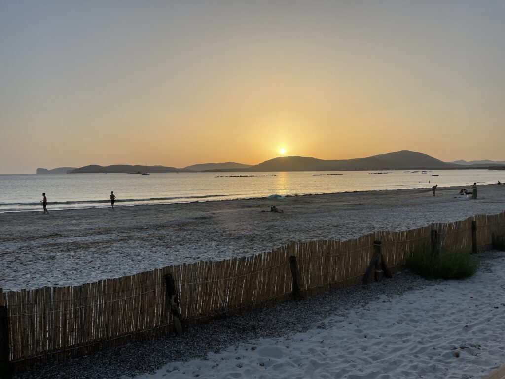 Lido Beach Alghero near Hotel Florida